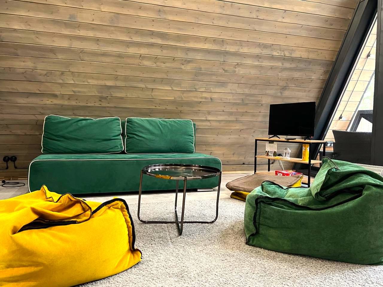 Дом (A-Frame №4 (с купелью)), База отдыха Les Holidays