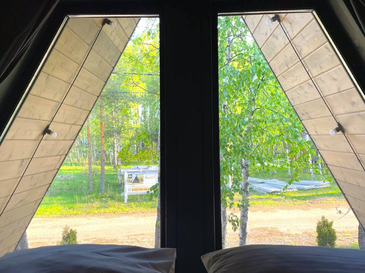 Дом (A-Frame №4 (с купелью)), База отдыха Les Holidays