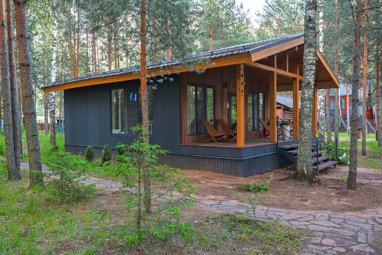 Коттедж (BarnHouse №12 (без купели)), База отдыха Les Holidays