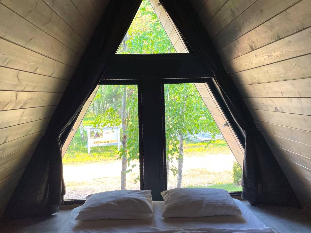 Дом (A-Frame №4 (с купелью)), База отдыха Les Holidays