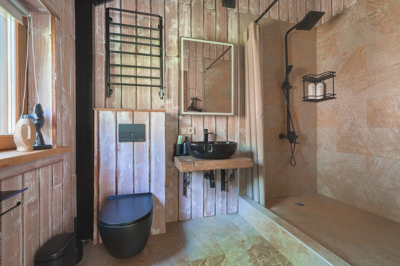 Коттедж (BarnHouse №19 (c камином без купели)), База отдыха Les Holidays