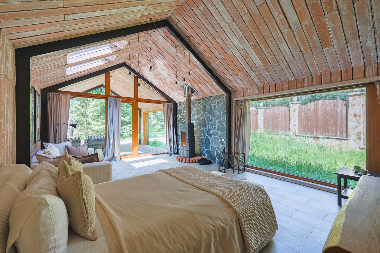 Коттедж (BarnHouse №19 (c камином без купели)), База отдыха Les Holidays