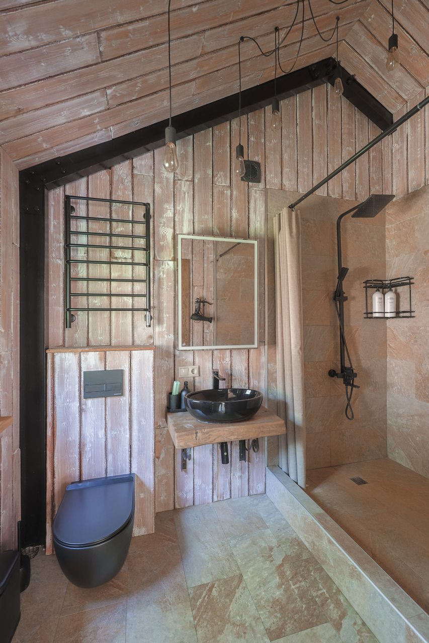 Коттедж (BarnHouse №19 (c камином без купели)), База отдыха Les Holidays