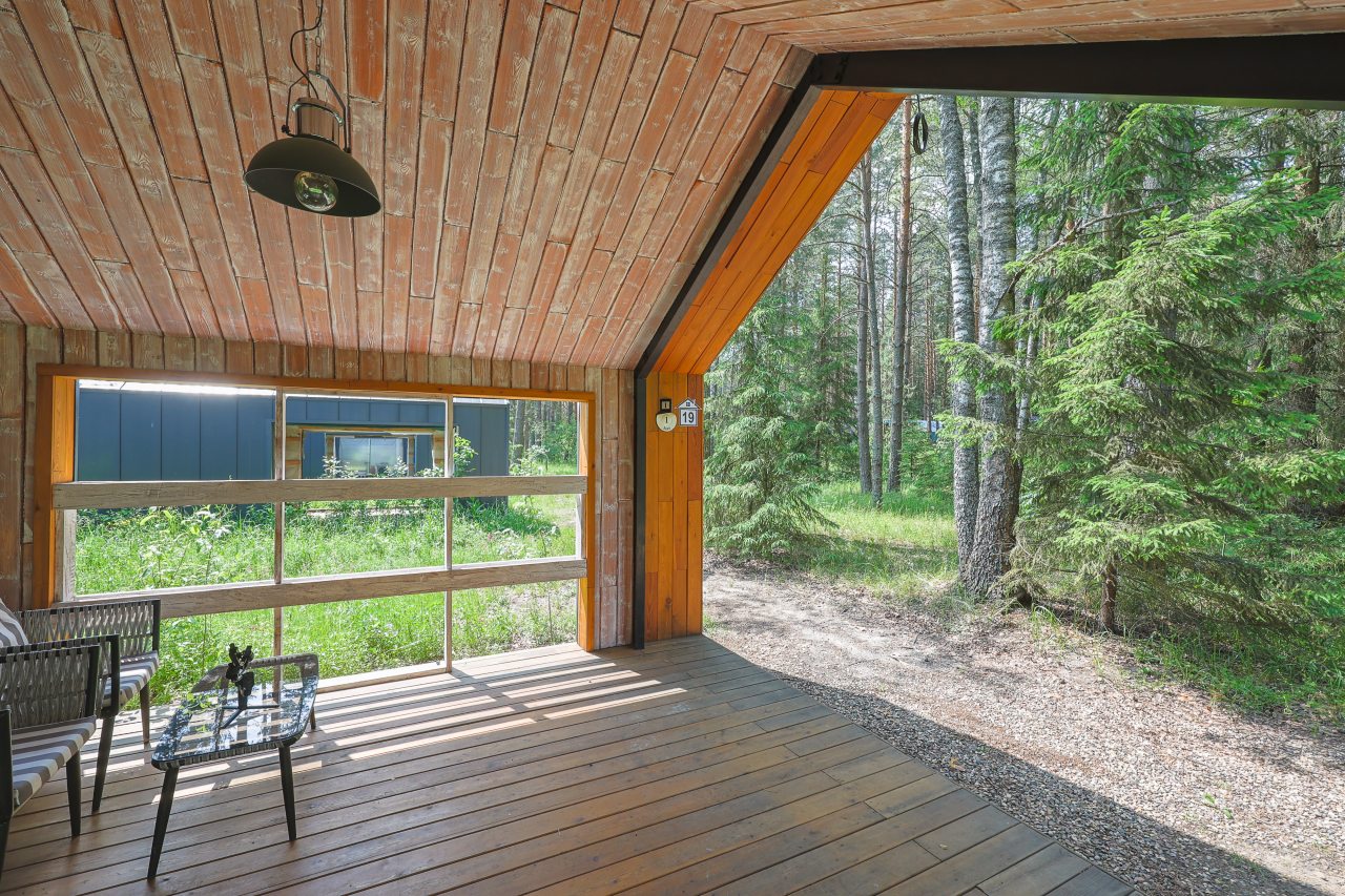 Коттедж (BarnHouse №19 (c камином без купели)), База отдыха Les Holidays