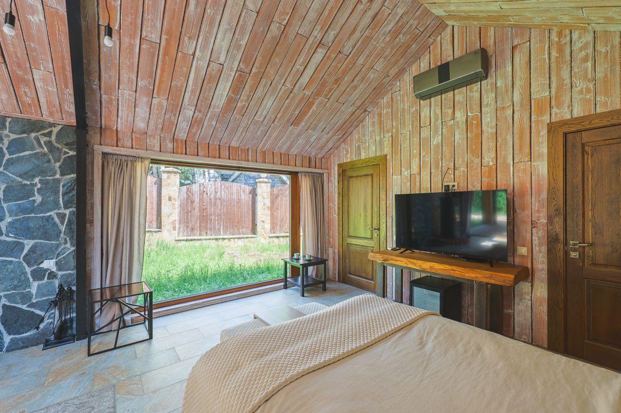 Коттедж (BarnHouse №19 (c камином без купели)), База отдыха Les Holidays