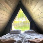 Дом (A-Frame №5 (с купелью)), База отдыха Les Holidays