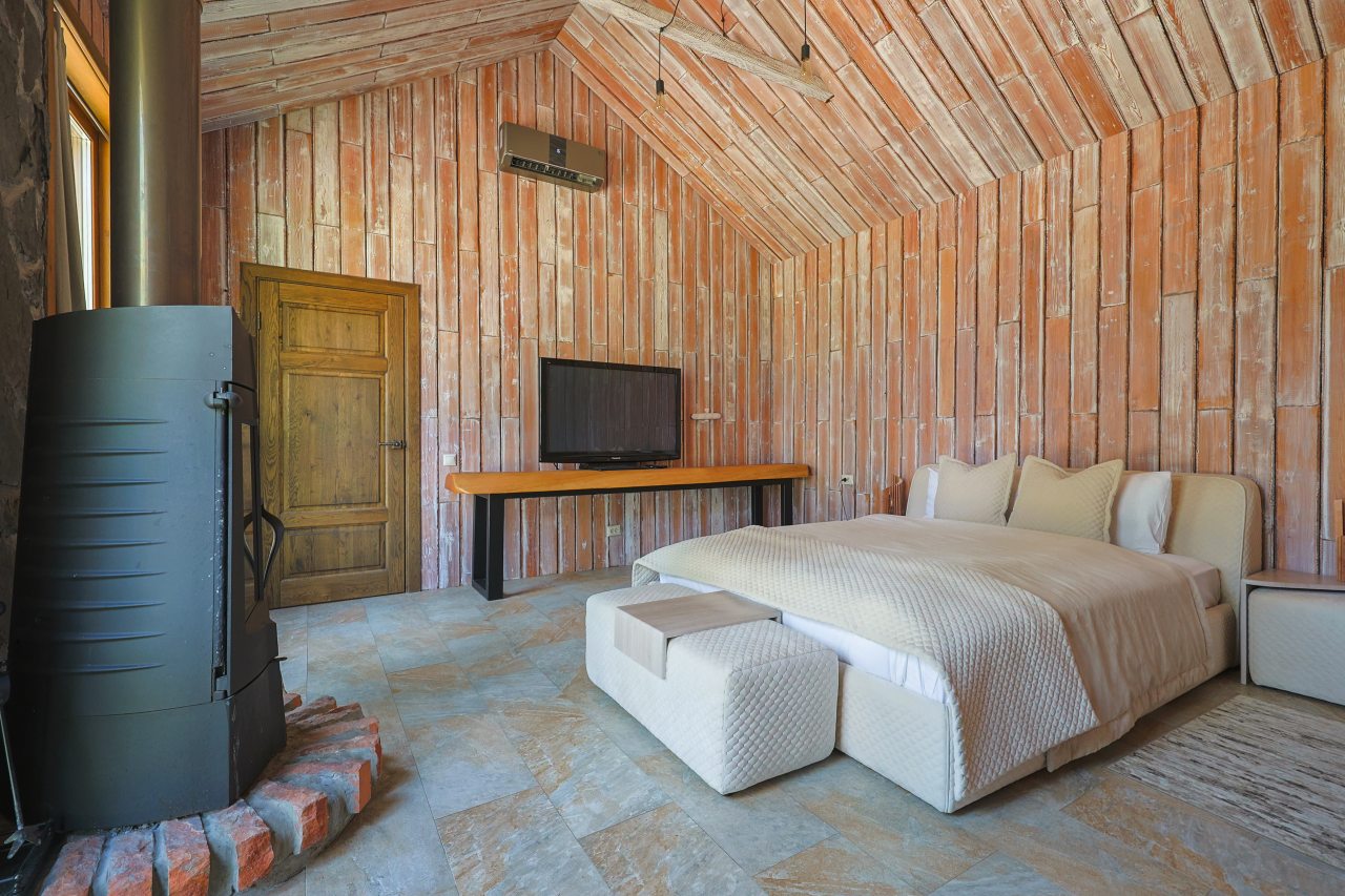 Коттедж (BarnHouse №20 (c камином без купели)), База отдыха Les Holidays