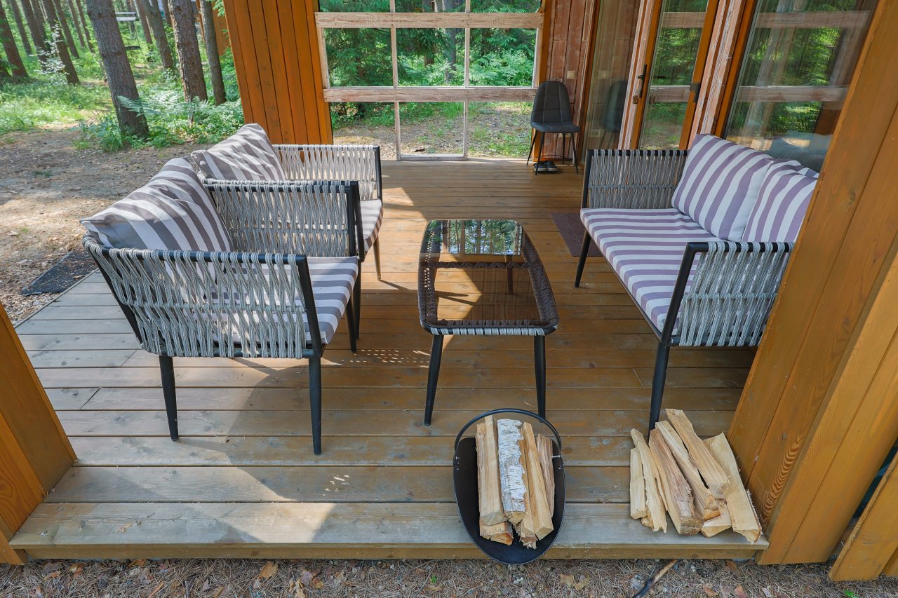 Коттедж (BarnHouse №20 (c камином без купели)), База отдыха Les Holidays