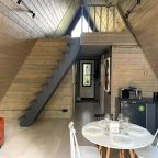 Дом (A-Frame №6 (с купелью)), База отдыха Les Holidays