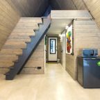 Дом (A-Frame №6 (с купелью)), База отдыха Les Holidays