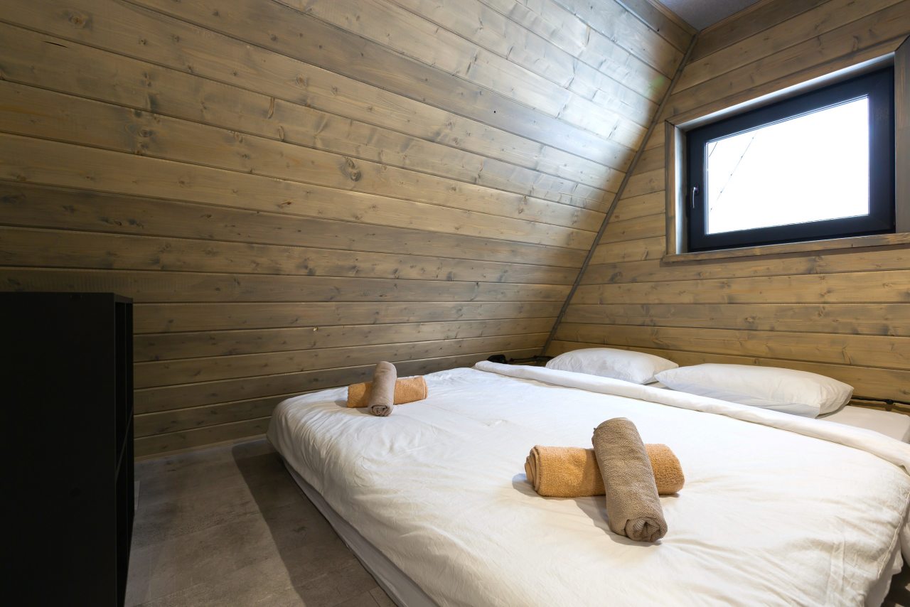 Дом (A-Frame №6 (с купелью)), База отдыха Les Holidays