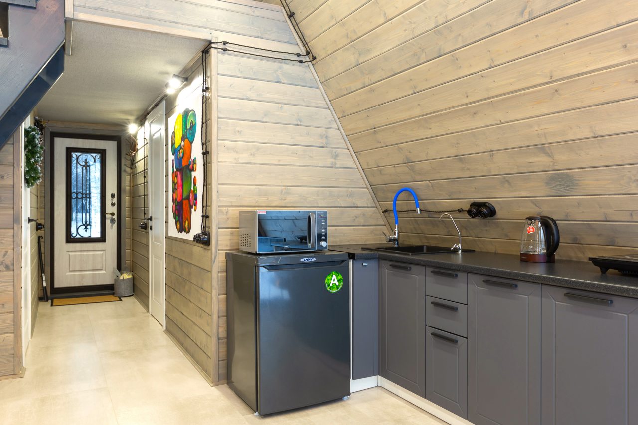 Дом (A-Frame №6 (с купелью)), База отдыха Les Holidays