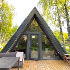 Дом (A-Frame №6 (с купелью)), База отдыха Les Holidays