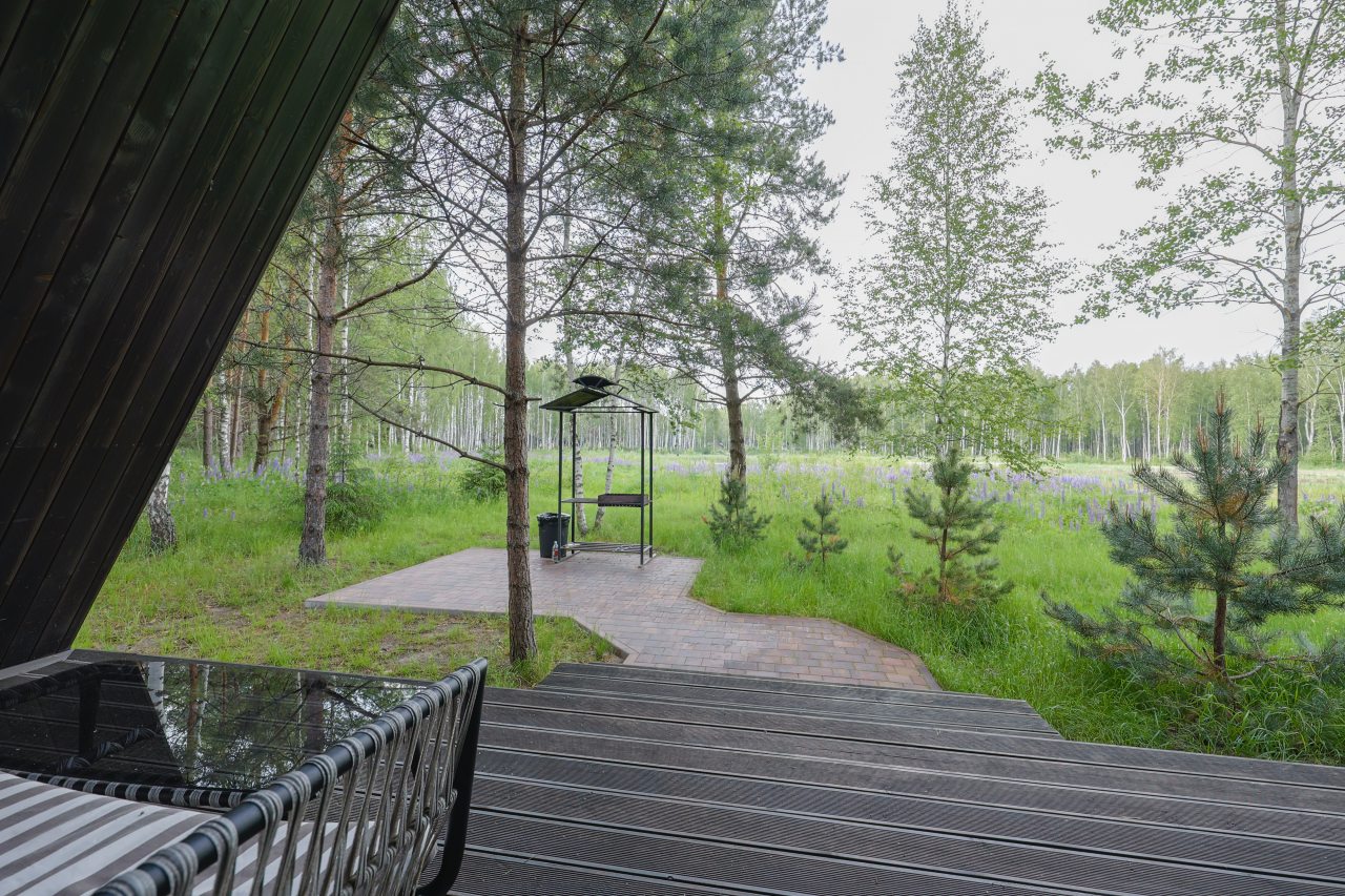 Дом (A-Frame № 15 (с камином без купели)), База отдыха Les Holidays