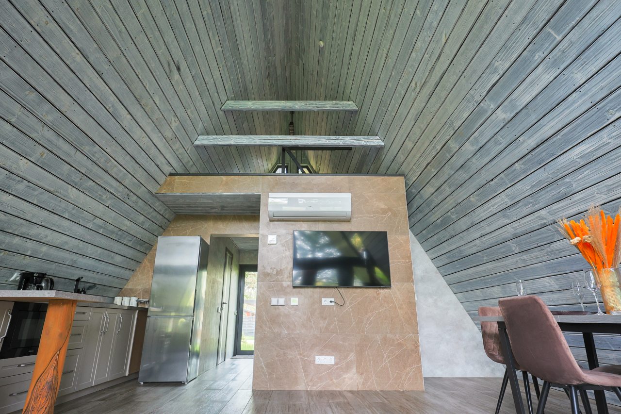 Дом (A-Frame № 15 (с камином без купели)), База отдыха Les Holidays