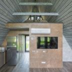 Дом (A-Frame № 15 (с камином без купели)), База отдыха Les Holidays