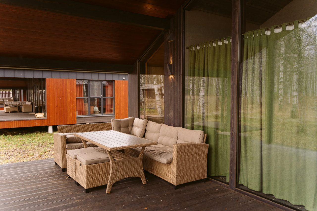 Коттедж (BarnHouse №22 с камином и кондиционером (без купели)), База отдыха Les Holidays