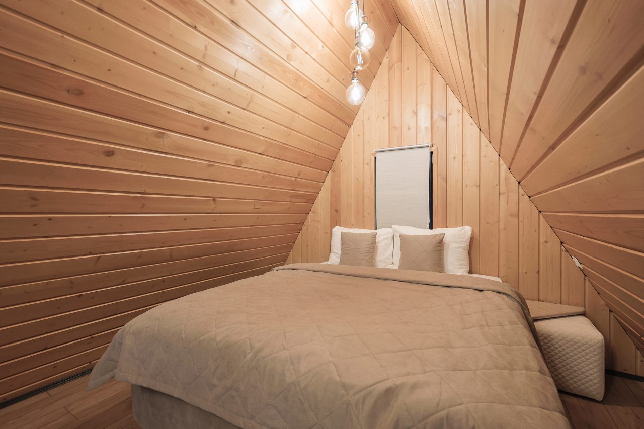 Дом (A-Frame №17 (без купели)), База отдыха Les Holidays