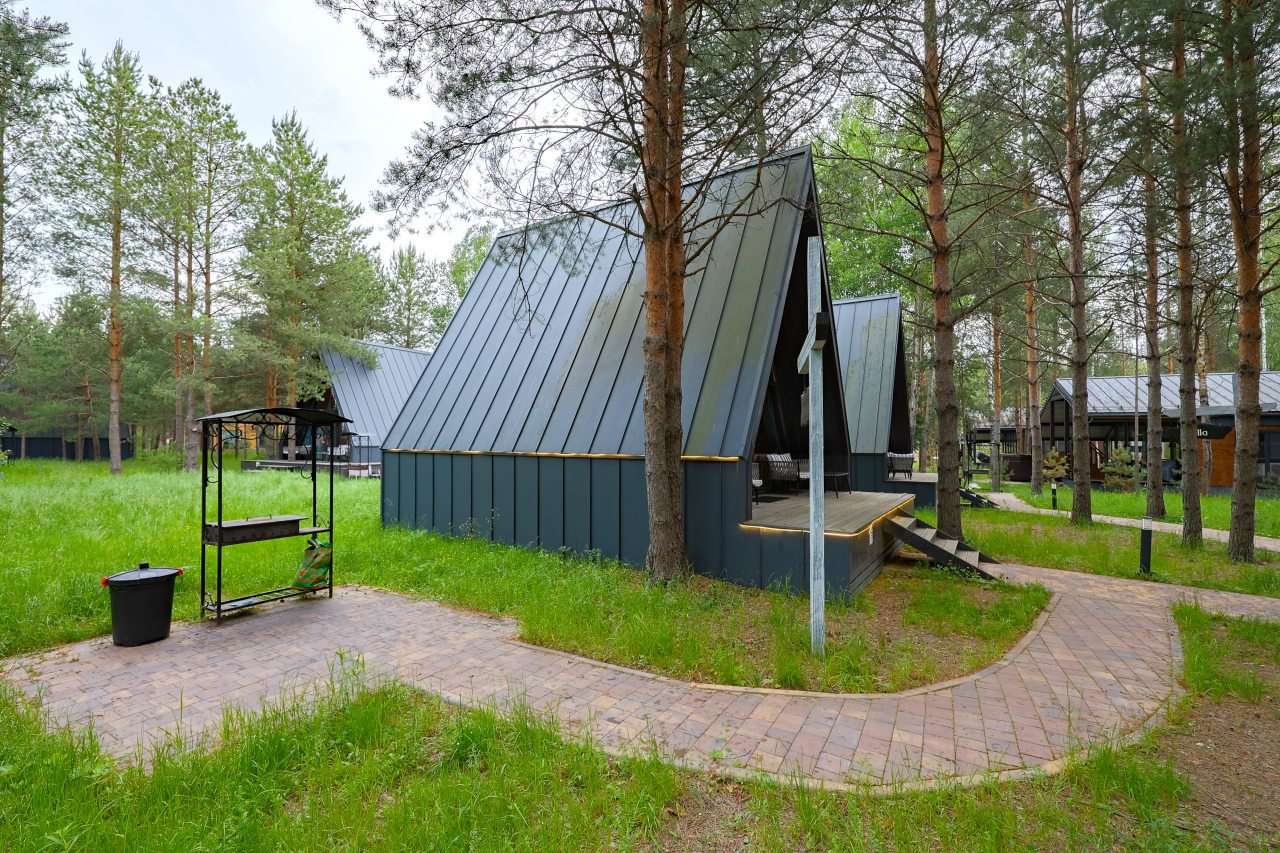 Дом (A-Frame №17 (без купели)), База отдыха Les Holidays