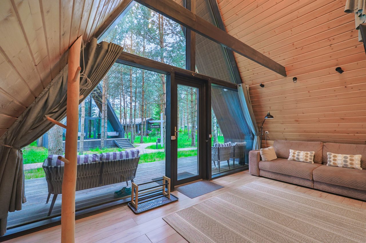 Дом (A-Frame №17 (без купели)), База отдыха Les Holidays