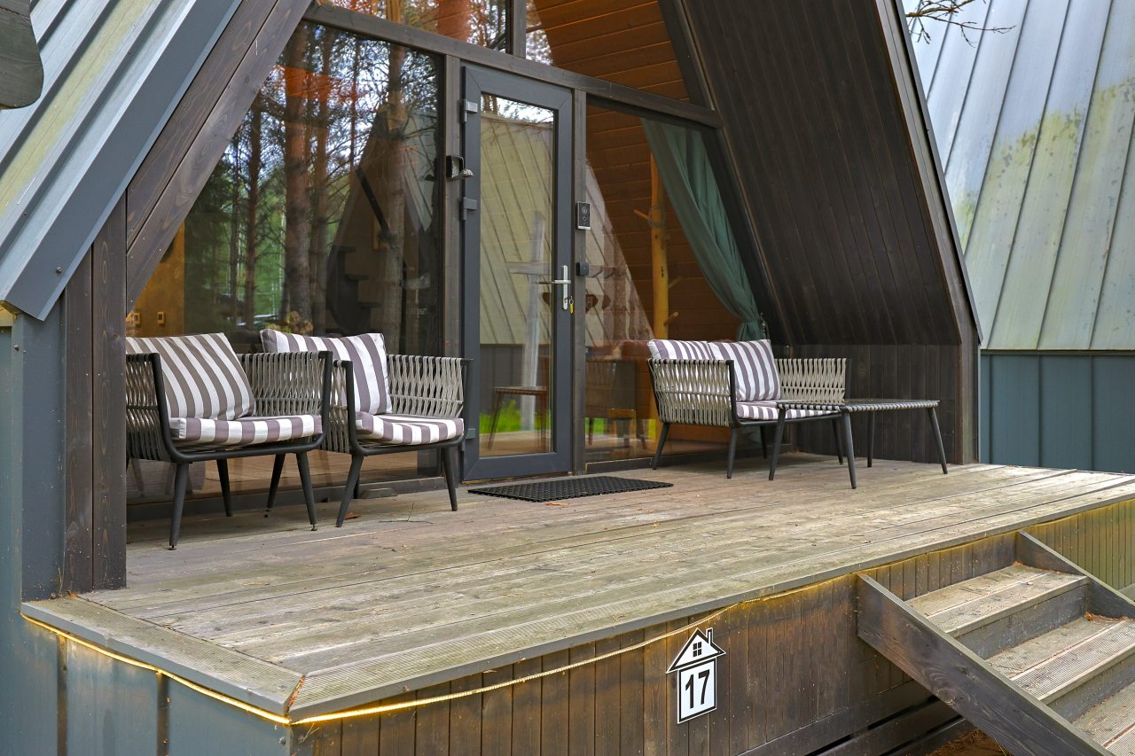 Дом (A-Frame №17 (без купели)), База отдыха Les Holidays