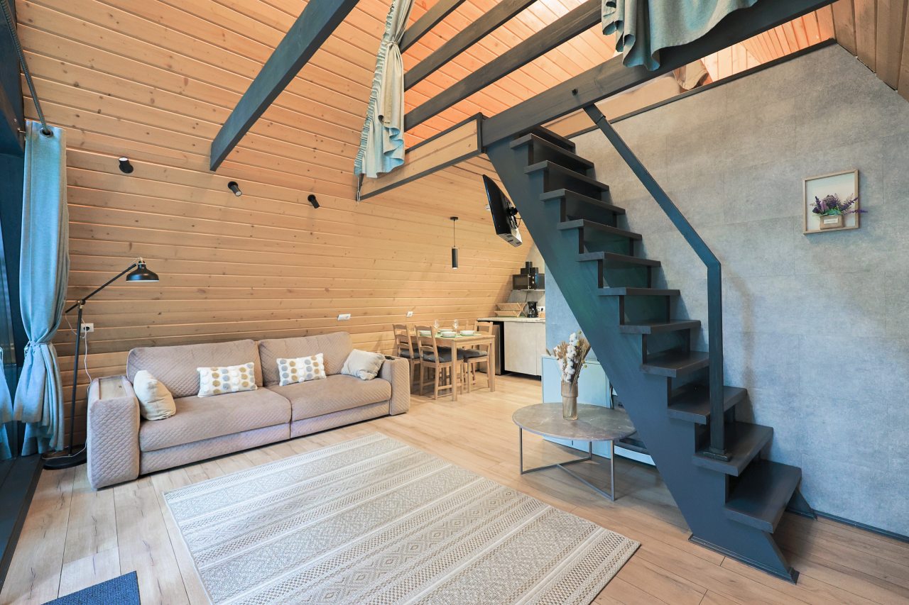 Дом (A-Frame №17 (без купели)), База отдыха Les Holidays