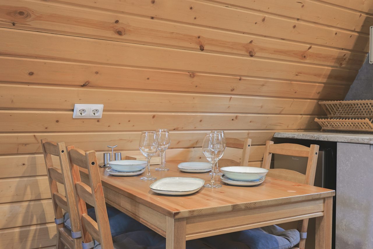 Дом (A-Frame № 18 (без купели)), База отдыха Les Holidays