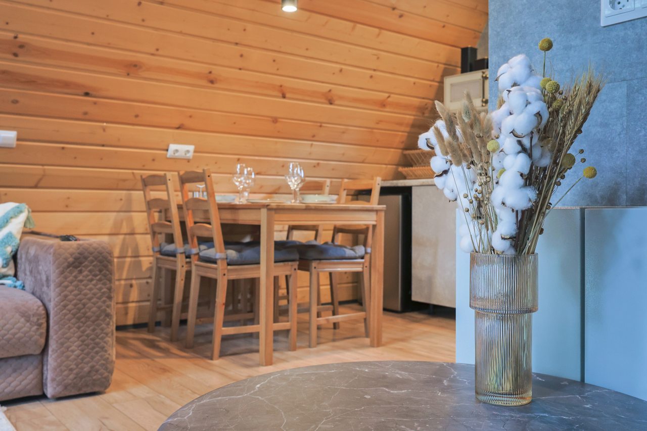 Дом (A-Frame № 18 (без купели)), База отдыха Les Holidays