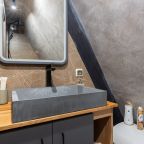 Дом (A-Frame №21 (с камином без купели)), База отдыха Les Holidays