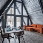 Дом (A-Frame №21 (с камином без купели)), База отдыха Les Holidays