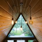 Мини-дом (A-Frame №14 (с террасой без купели)), База отдыха Les Holidays