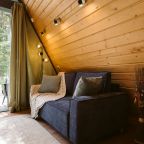 Мини-дом (A-Frame №14 (с террасой без купели)), База отдыха Les Holidays