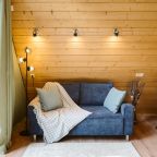 Мини-дом (A-Frame №14 (с террасой без купели)), База отдыха Les Holidays