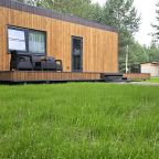 Мини-дом (Scandi №23 (с террасой и купелью)), База отдыха Les Holidays