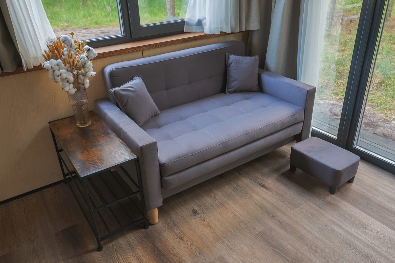 Мини-дом (Scandi №23 (с террасой и купелью)), База отдыха Les Holidays