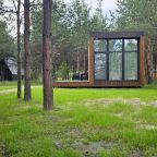 Мини-дом (Scandi №23 (с террасой и купелью)), База отдыха Les Holidays