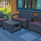 Мини-дом (Scandi №23 (с террасой и купелью)), База отдыха Les Holidays