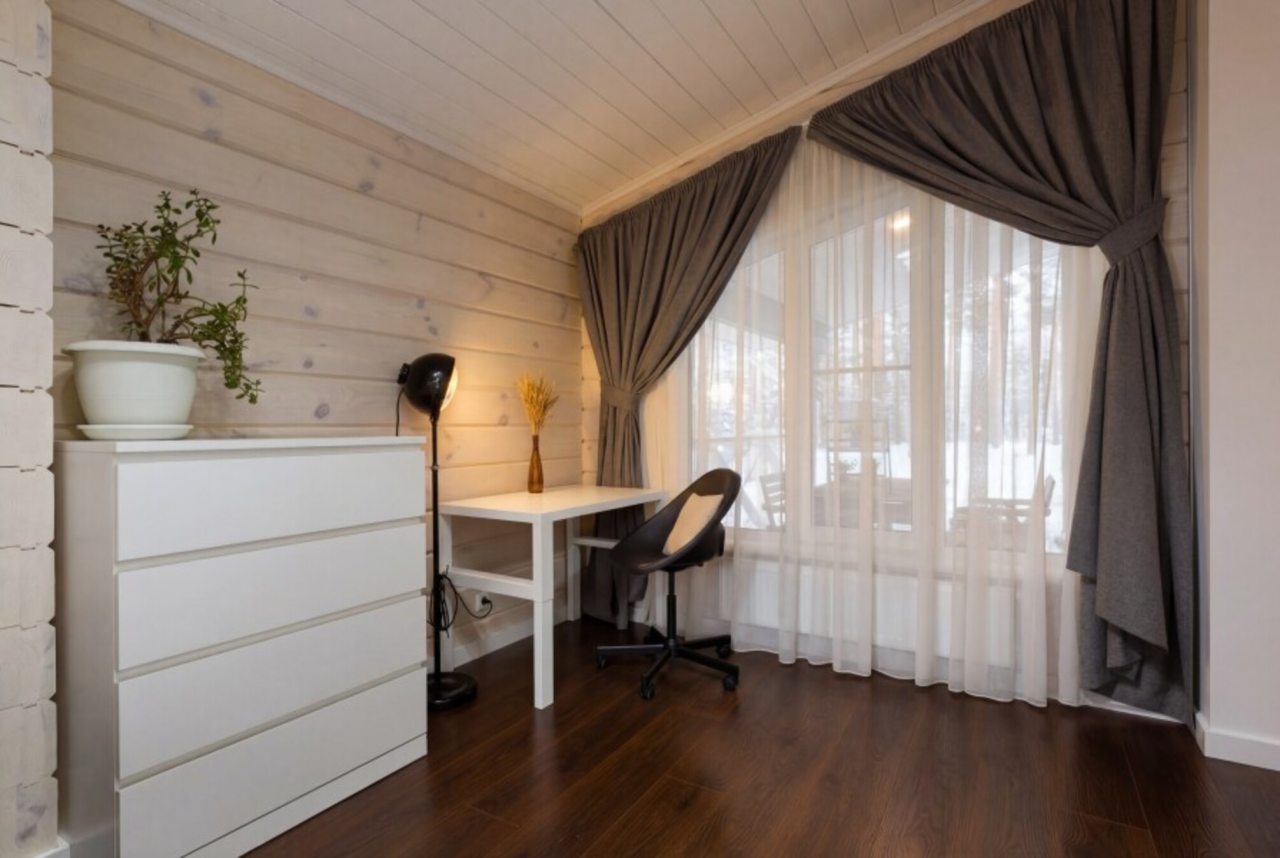 Коттедж (Сhalet №11 (с банным чаном)), База отдыха Les Holidays