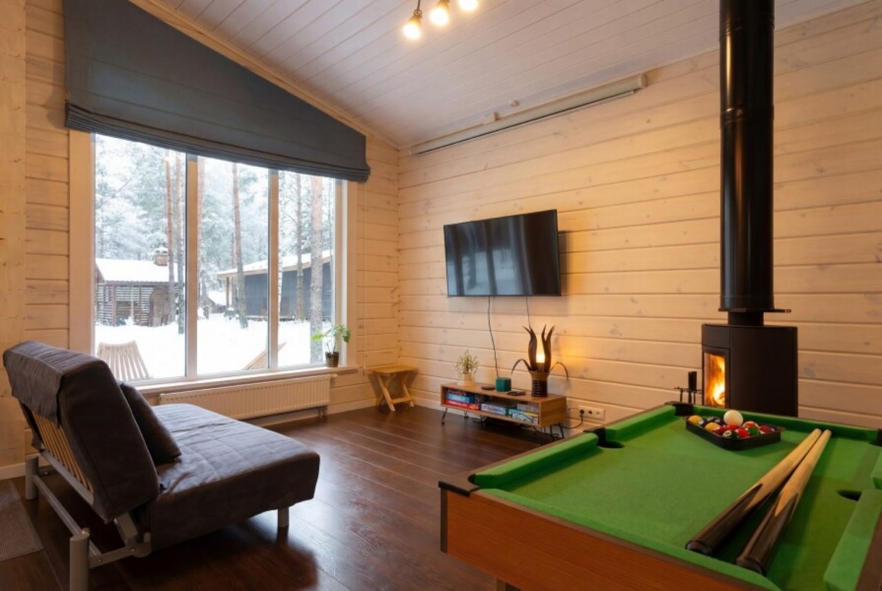 Коттедж (Сhalet №11 (с банным чаном)), База отдыха Les Holidays