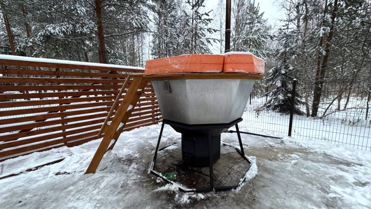 Коттедж (Сhalet №11 (с банным чаном)), База отдыха Les Holidays