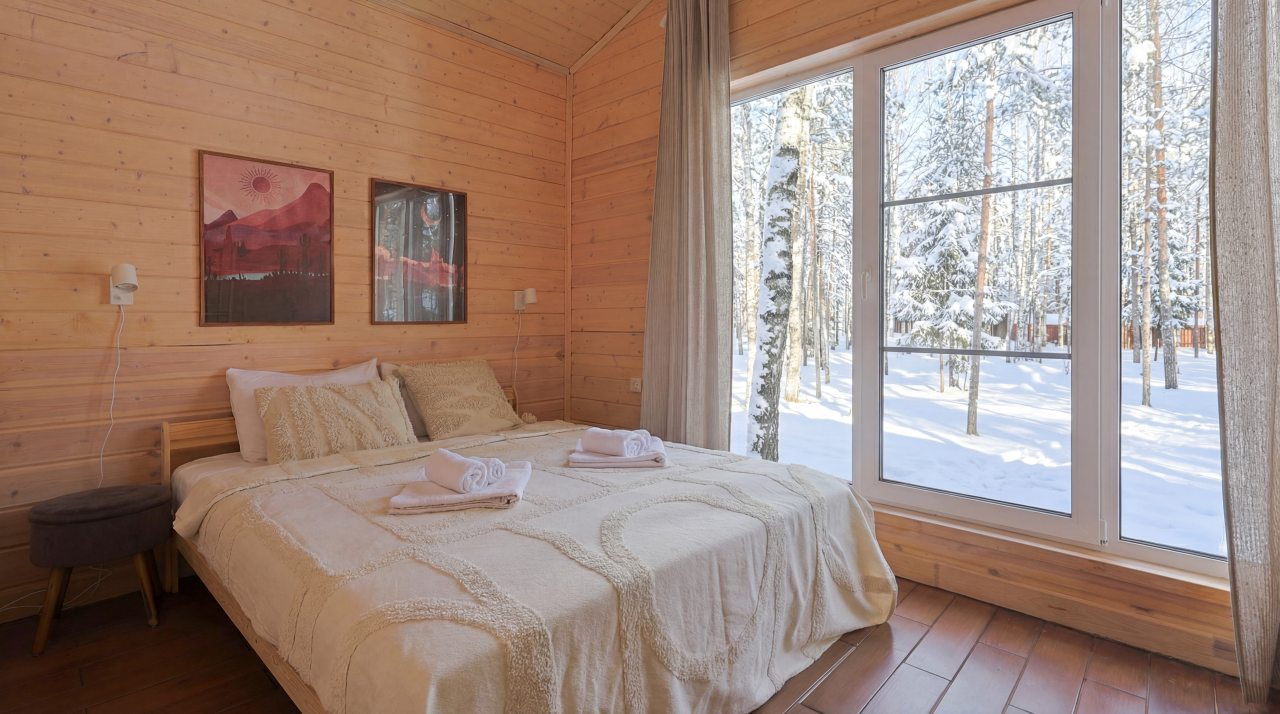 Коттедж (BarnHouse №12 (без купели)), База отдыха Les Holidays