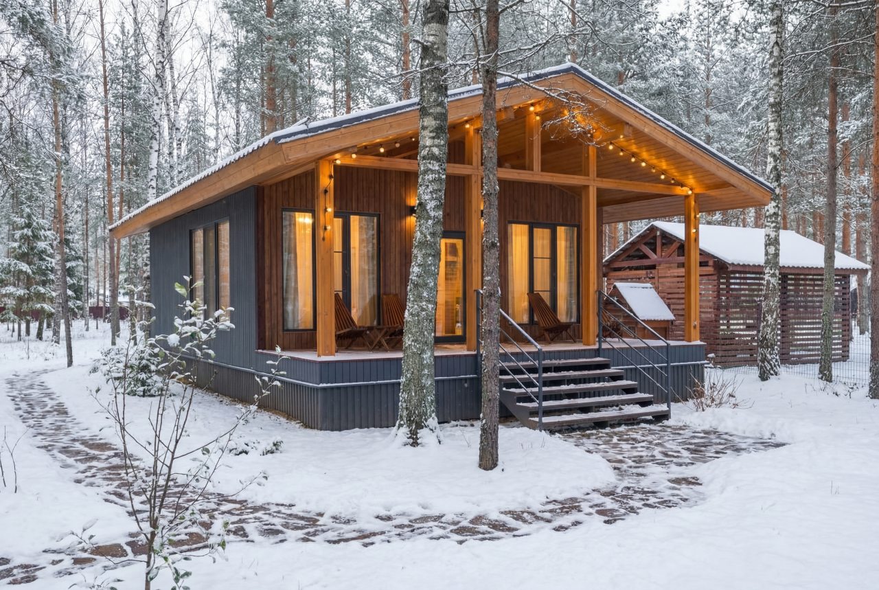 Коттедж (BarnHouse №12 (без купели)), База отдыха Les Holidays