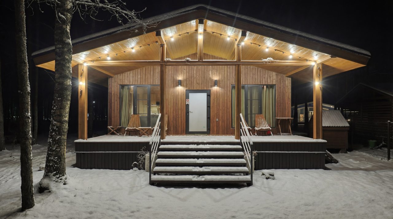 Коттедж (BarnHouse №12 (без купели)), База отдыха Les Holidays