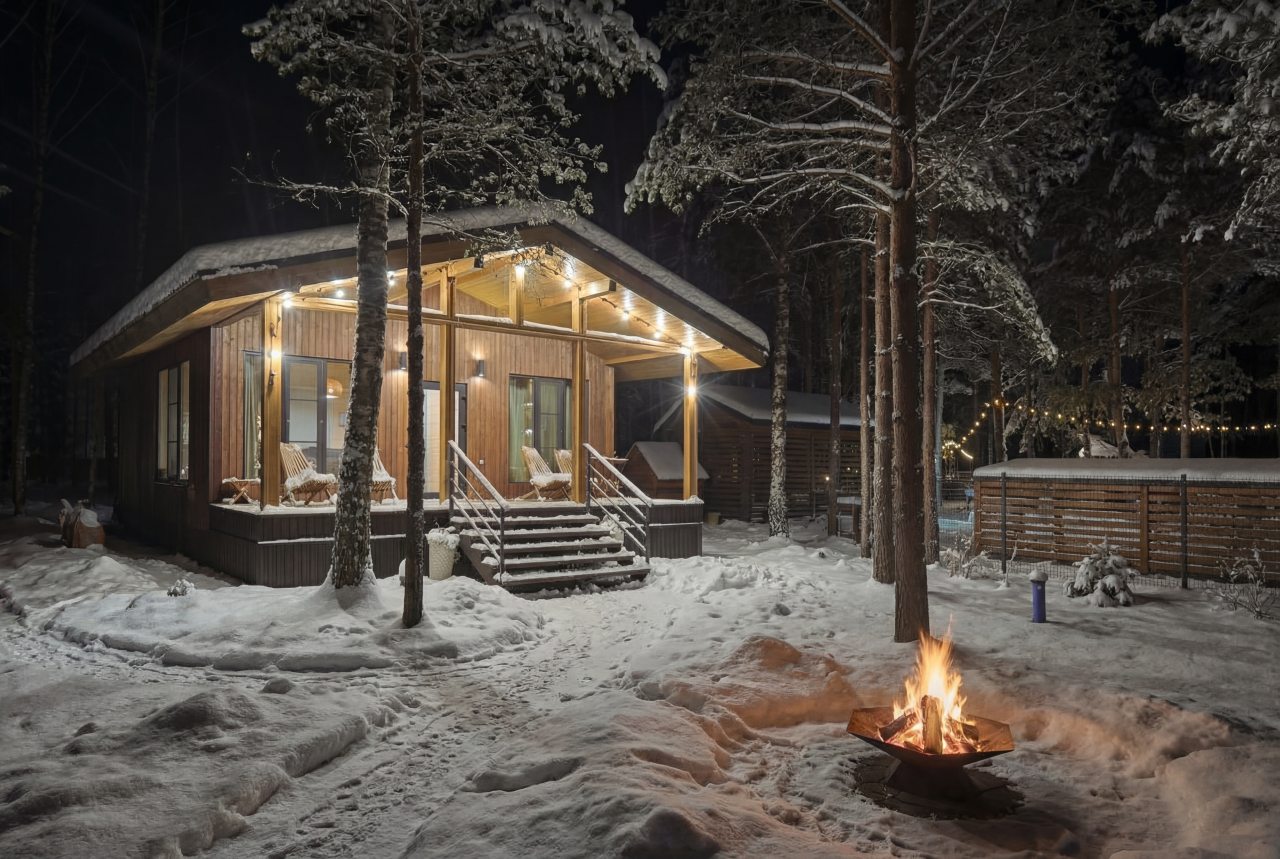 Коттедж (BarnHouse №12 (без купели)), База отдыха Les Holidays