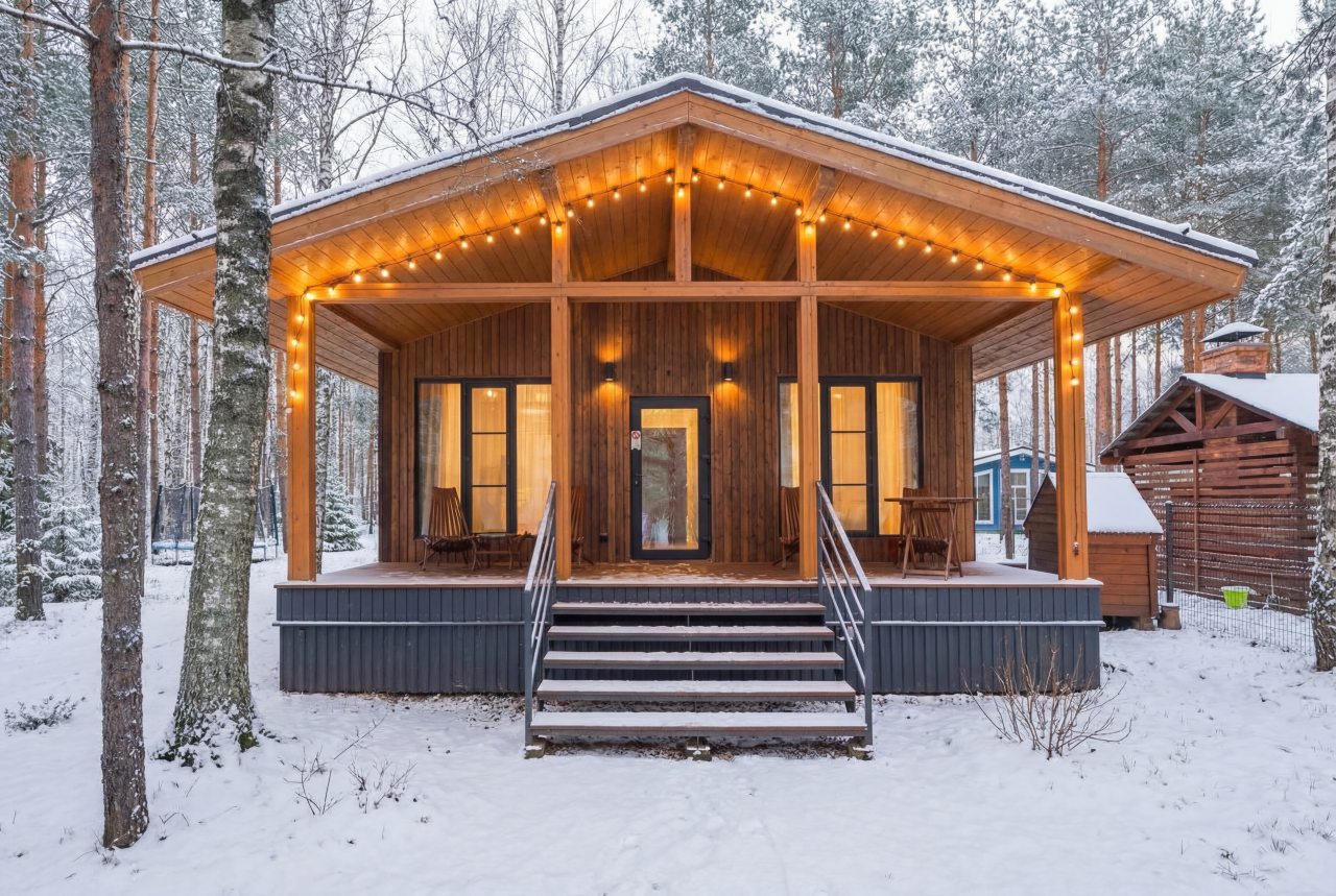 Коттедж (BarnHouse №12 (без купели)), База отдыха Les Holidays