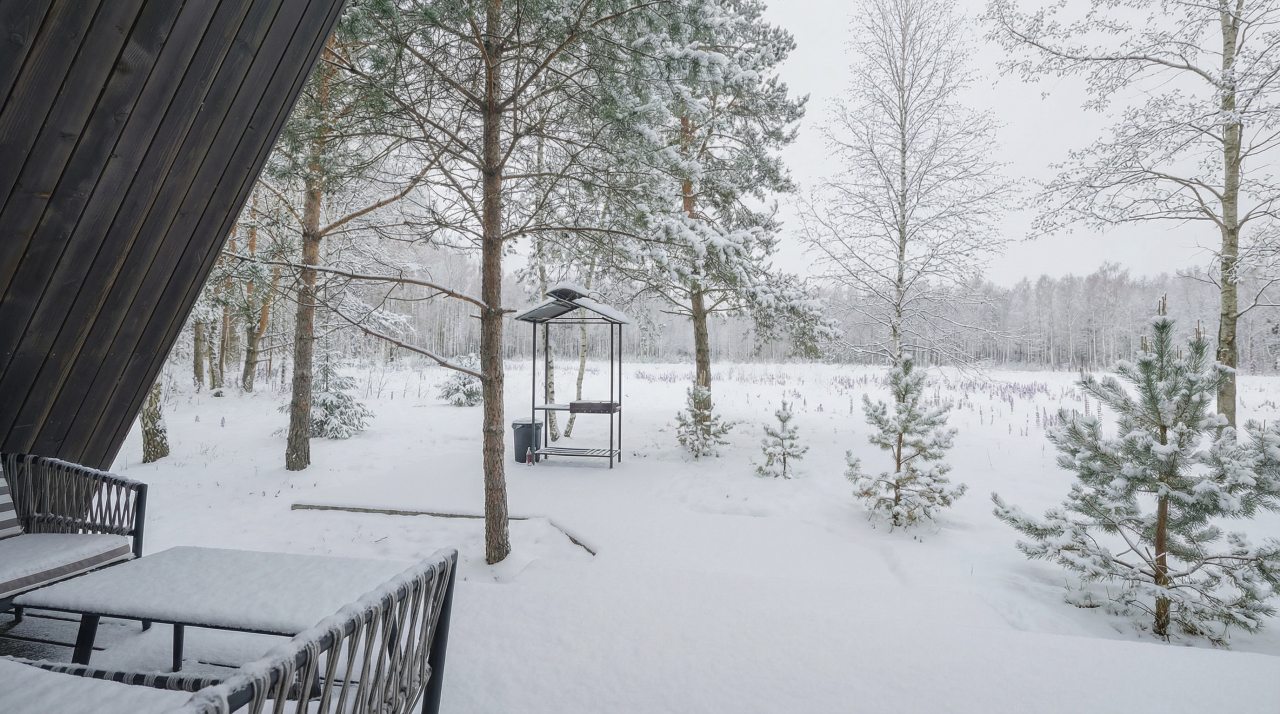 Дом (A-Frame № 15 (с камином без купели)), База отдыха Les Holidays