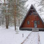 Дом (A-Frame № 15 (с камином без купели)), База отдыха Les Holidays