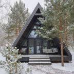 Дом (A-Frame № 15 (с камином без купели)), База отдыха Les Holidays
