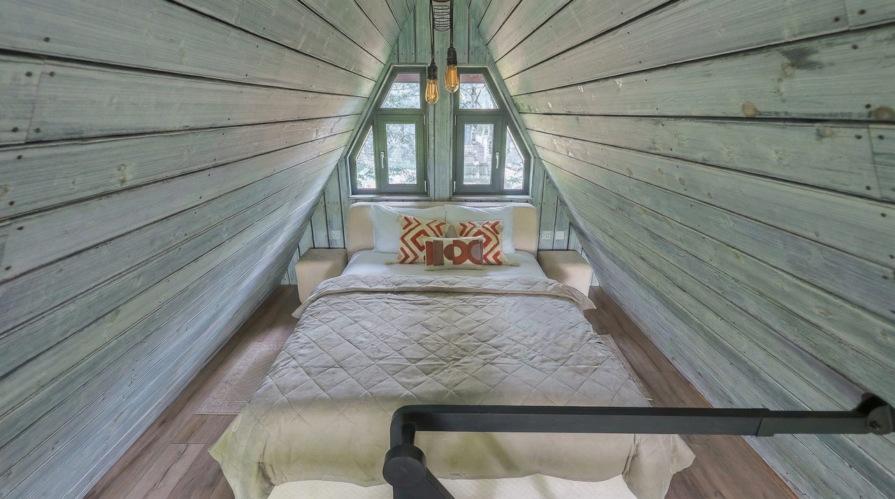 Дом (A-Frame № 15 (с камином без купели)), База отдыха Les Holidays