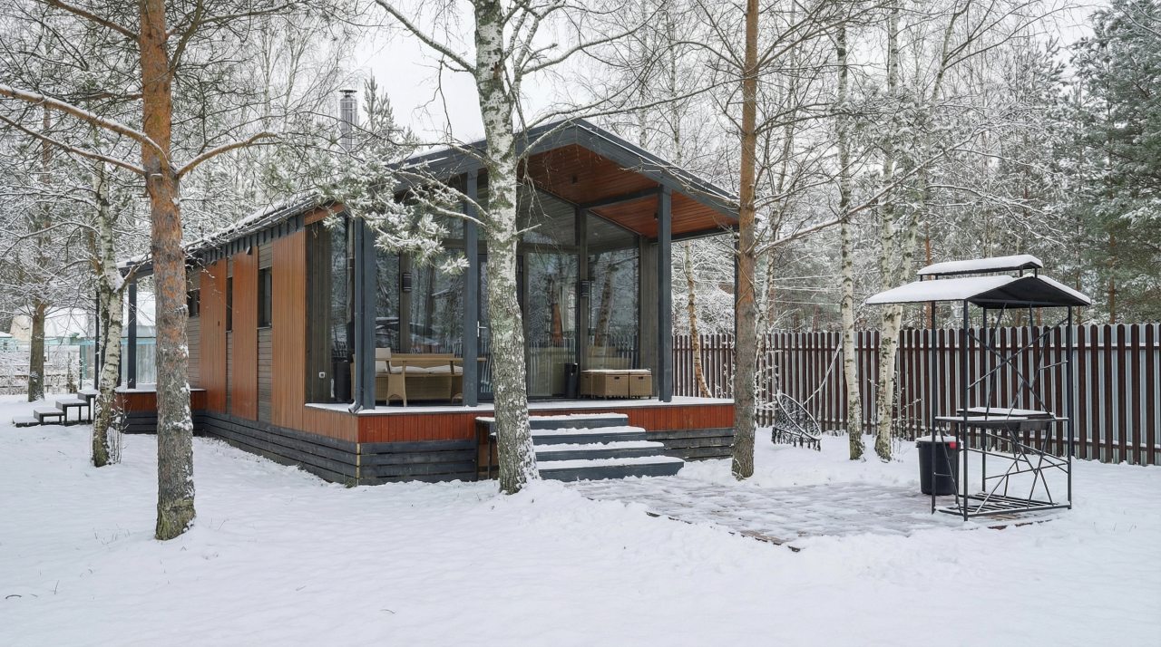 Коттедж (BarnHouse №16 (c камином и кондиционером без купели)), База отдыха Les Holidays